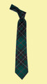 MacAulay Hunting Modern Clan Tartan Lightweight Wool Straight Mens Neck Tie