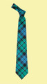 MacCallum Ancient Clan Tartan Lightweight Wool Straight Mens Neck Tie