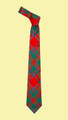 MacIntosh Ancient Clan Tartan Lightweight Wool Straight Mens Neck Tie