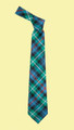 MacKenzie Ancient Clan Tartan Lightweight Wool Straight Mens Neck Tie