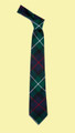 MacPhail Hunting Modern Clan Tartan Lightweight Wool Straight Mens Neck Tie