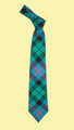 Morrison Green Ancient Clan Tartan Lightweight Wool Straight Mens Neck Tie