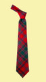 Stewart Of Appin Modern Clan Tartan Lightweight Wool Straight Mens Neck Tie