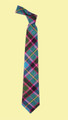 Stirling And Bannockburn Tartan Lightweight Wool Straight Mens Neck Tie