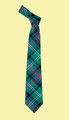 Sutherland Old Ancient Clan Tartan Lightweight Wool Straight Mens Neck Tie