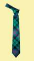Urquhart Broad Red Ancient Clan Tartan Lightweight Wool Straight Mens Neck Tie