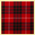 Munro Black Red Lightweight Reiver 10oz Tartan Wool Fabric