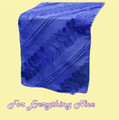 Royal Blue Forest Taffeta Wedding Table Runners Decorations x 5 For Hire