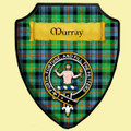 Murray Of Atholl Ancient Tartan Crest Wooden Wall Plaque Shield