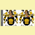Your German Coat of Arms Surname Custom Stubby Holders Set of 2