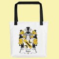 Your Polish Coat of Arms Surname Double Sided Polyester Custom Tote Bag