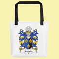 Your Welsh Coat of Arms Surname Double Sided Polyester Custom Tote Bag