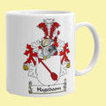 Your Dutch Coat of Arms Surname Double Sided Ceramic Mugs Set of 2