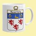 Your Irish Coat of Arms Surname Double Sided Ceramic Mugs Set of 2