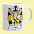 Your Polish Coat of Arms Surname Double Sided Ceramic Mugs Set of 2