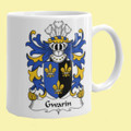 Your Welsh Coat of Arms Surname Double Sided Ceramic Mugs Set of 2