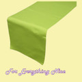 Sage Green Polyester Wedding Table Runners Decorations x 10 For Hire