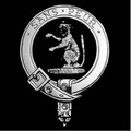 Sutherland Clan Badge Polished Sterling Silver Sutherland Clan Crest