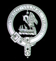 Stewart Clan Badge Polished Sterling Silver Stewart Clan Crest