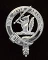 Pratt Badge Polished Sterling Silver Pratt Crest