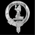 Murray Clan Badge Polished Sterling Silver Murray Clan Crest