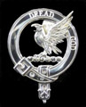 Munro Clan Badge Polished Sterling Silver Munro Clan Crest