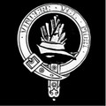MacNeil Clan Badge Polished Sterling Silver MacNeil Clan Crest