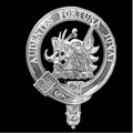 MacKinnon Clan Badge Polished Sterling Silver MacKinnon Clan Crest