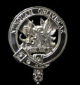 MacIver Clan Badge Polished Sterling Silver MacIver Clan Crest