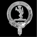 MacIntosh Clan Badge Polished Sterling Silver MacIntosh Clan Crest