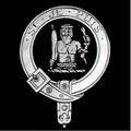 Livingstone Clan Badge Polished Sterling Silver Livingstone Clan Crest