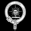 Kerr Clan Badge Polished Sterling Silver Kerr Clan Crest