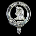 Hepburn Clan Badge Polished Sterling Silver Hepburn Clan Crest