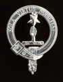 Henderson Clan Badge Polished Sterling Silver Henderson Clan Crest