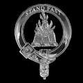 Grant Clan Badge Polished Sterling Silver Grant Clan Crest