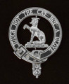 Gow Badge Polished Sterling Silver Gow Crest