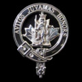 Gallager Badge Polished Sterling Silver Gallager Crest