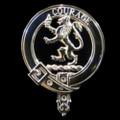 Cumming Clan Badge Polished Sterling Silver Cumming Clan Crest