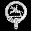Craig Clan Badge Polished Sterling Silver Craig Clan Crest