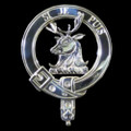 Colquhoun Clan Badge Polished Sterling Silver Colquhoun Clan Crest
