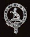 Chattan Clan Badge Polished Sterling Silver Chattan Clan Crest