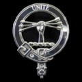 Brodie Clan Badge Polished Sterling Silver Brodie Clan Crest