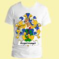 Angermayer German Coat of Arms Surname Adult Unisex Cotton T-Shirt