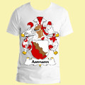 Assmann German Coat of Arms Surname Adult Unisex Cotton T-Shirt