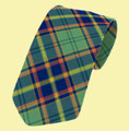 Antrim County Irish Tartan Straight Lightweight Wool Mens Neck Tie  