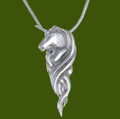 Unicorn Mystical Creature Themed Stylish Pewter Pendant