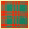 Menzies Green Ancient Springweight 8oz Tartan Wool Fabric