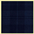 Douglas Dark Navy Tartan Lightweight Wool Mens Vest Waistcoat