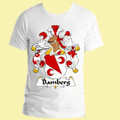 Bamberg German Coat of Arms Surname Adult Unisex Cotton T-Shirt