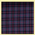 Blue Red Small Check Balmoral Double Width 11oz Polyviscose Tartan Fabric